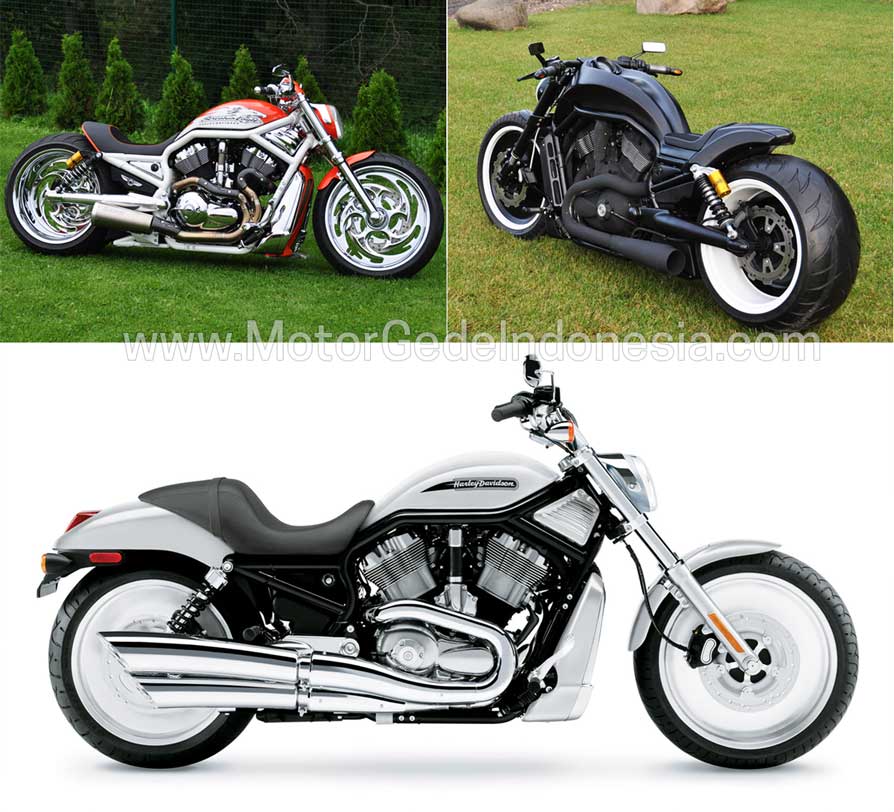 motor gede antik harley davidson vrscb v rod