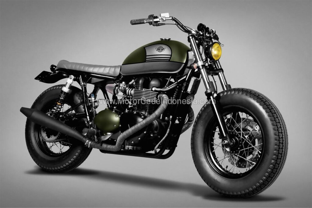 triumph bonneville salah satu merek motor gede terkenal