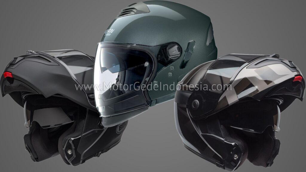 helm modular perlengkapan touring motor gede