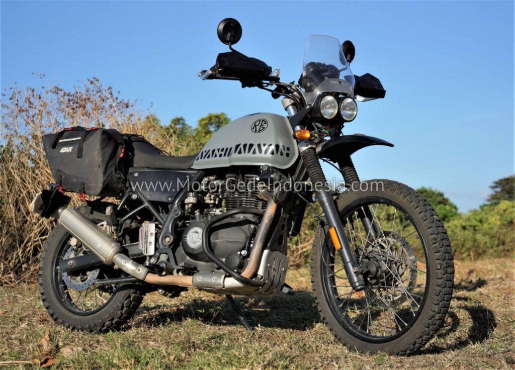 motor gede adventure royal enfield himalayan