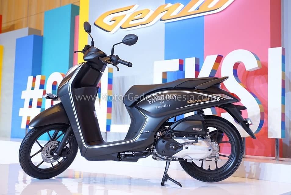 fitur honda genio yang menyerupai motor moge