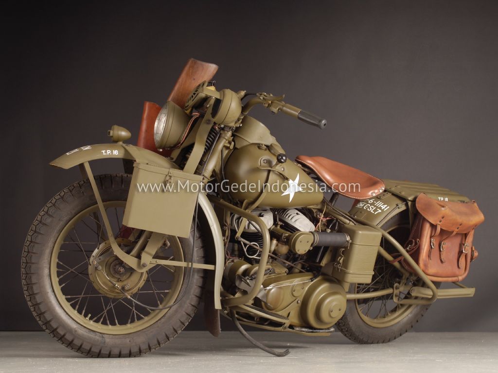 motor gede harley davidson yang digunakan untuk perang