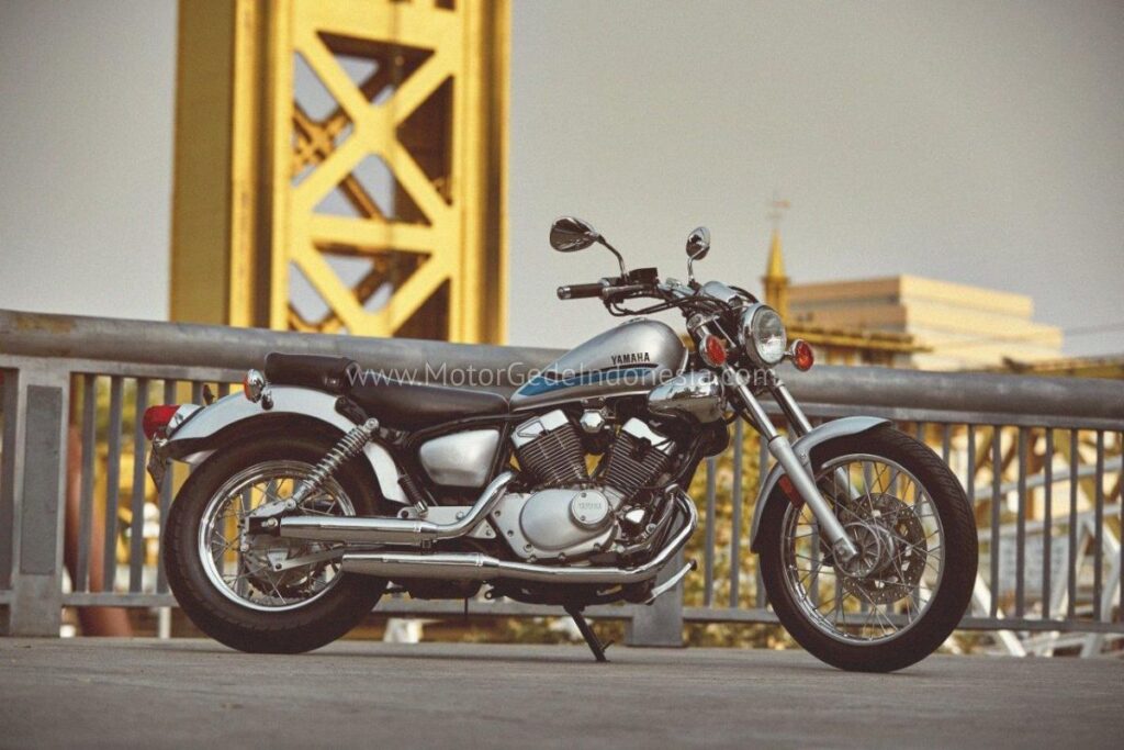 yamaha v star 250 motor gede murah mirip harley davidson